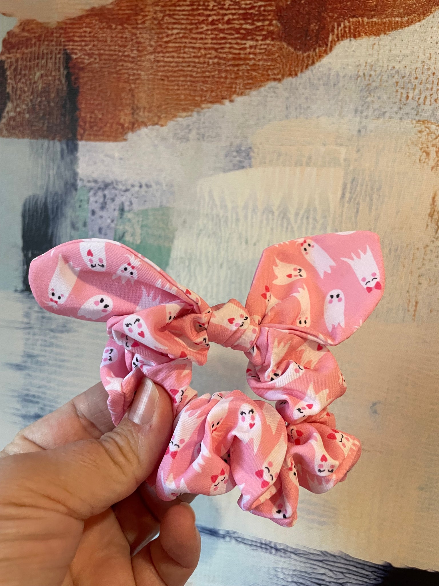 Halloween Bow Scrunchies