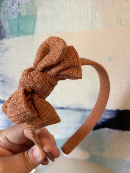 Fall Bow Headbands