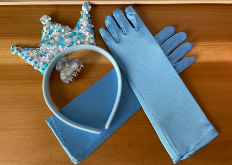 Ice Queen Dress Up Gloves (Gloves only)