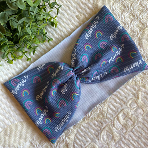 Mama Rainbow Headband