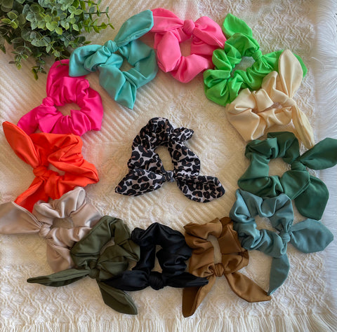 Swim Bow Scrunchies