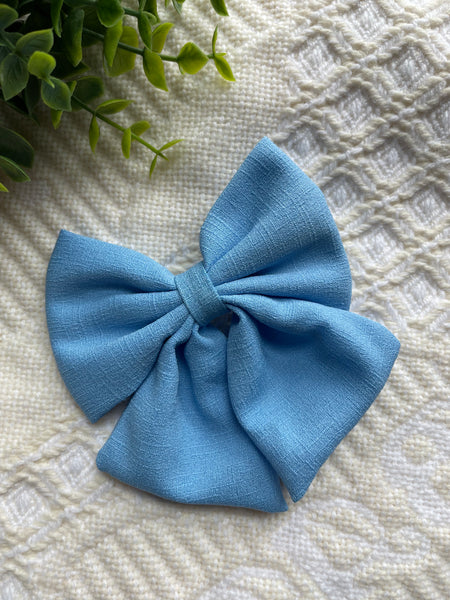 School Girl Style Bows on Clip