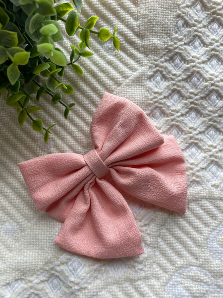 School Girl Style Bows on Clip