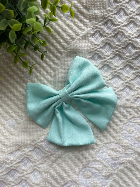 School Girl Style Bows on Clip