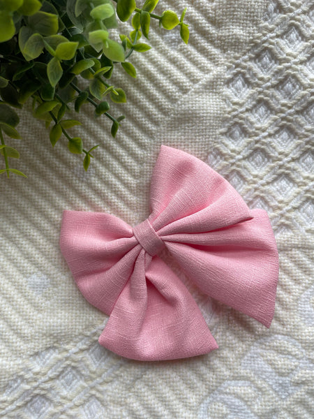 School Girl Style Bows on Clip