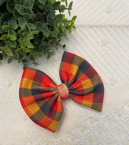 Small fall plaid