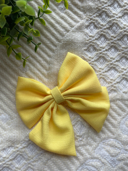 School Girl Style Bows on Clip